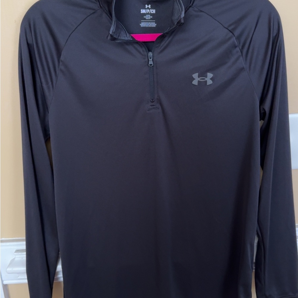 Under Armour Black Half-Zip Pullover